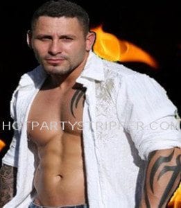 Angel a male model dancer