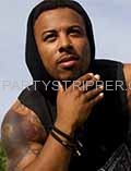 black male in hoodie model